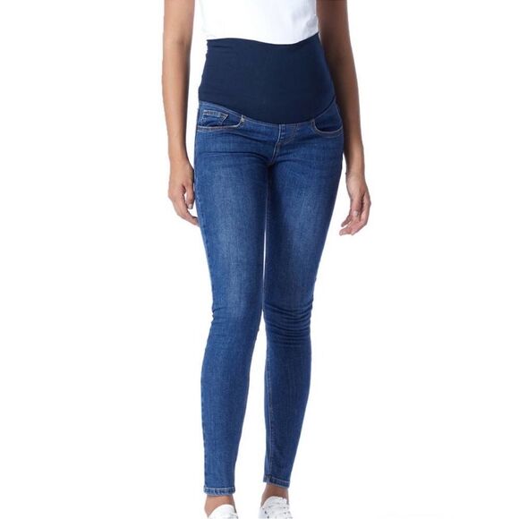 Soon Maternity Heavenly Overbelly Skinny
Jeans - /Blue - Picture 2 of 14